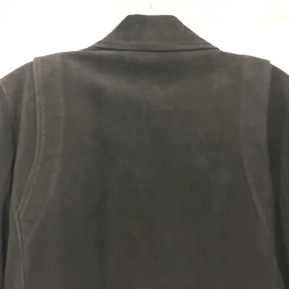 REBECCA MINKOFF SOFT Goatskin Leather Biker Moto Jacket - Picture 8 of 10